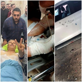إصابة د. ناصر الدين الشاعر برصاص مجهولين في نابلس
