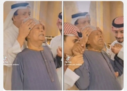عمل لديهم 40 عاما.. شاهد كيف ودعت أسرة سعودية عاملهم قبل عودته النهائية