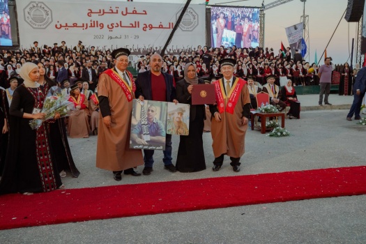 جامعة القدس تختتم مراسم حفل تخريج الفوج (41) بكلية الدعوة وأصول الدين والقرآن والآداب والحقوق والأعمال والاقتصاد والعلوم التربوية