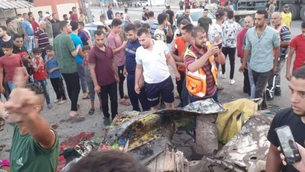 12 شهيداً وعشرات الاصابات خلال ساعة بقطاع غزة