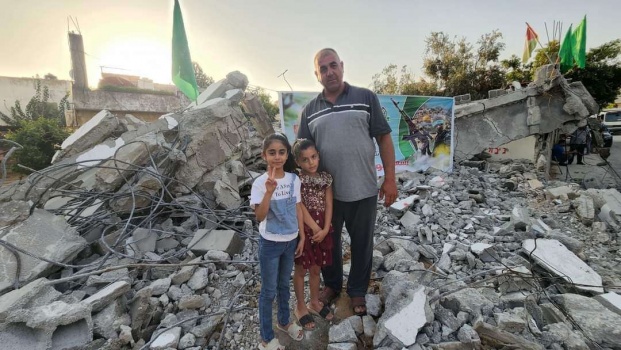 الاحتلال يهدم منزلي منفذي عملية "إلعاد" في قرية رمانة غرب جنين
