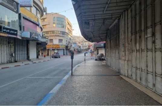 اضراب في محافظات الضفة حدادا على اغتيال 3 شهداء من نابلس