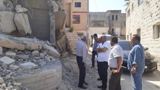 محافظ جنين يطلق حملة وطنية لإعمار منازل أسرى وشهداء هدمها الإحتلال