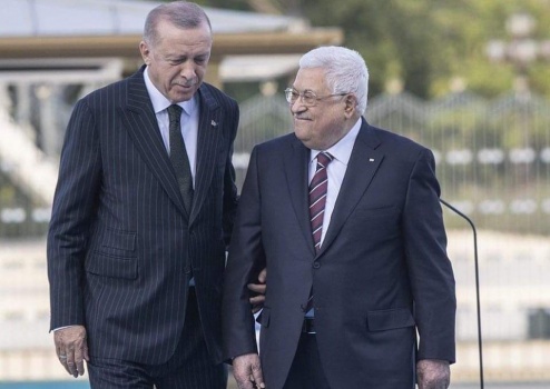 الرئيس في مؤتمر صحفي مع أردوغان: تحقيق الأمن والسلام يبدأ بالتوقف عن تقويض حل الدولتين