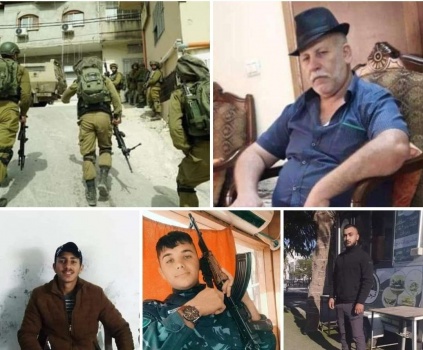 الاحتلال يعتقل 7 مواطنين من محافظة جنين