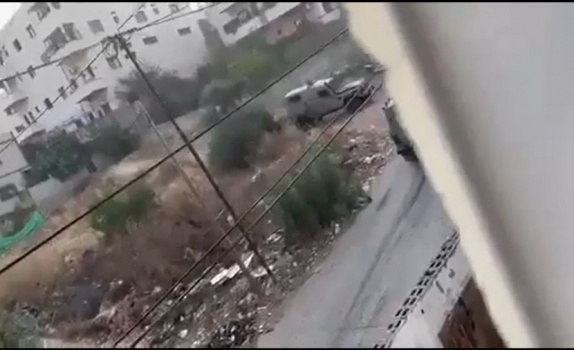الاحتلال يحاصر منزلاً شرق نابلس