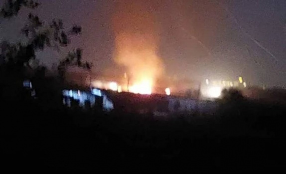 الاحتلال الإسرائيلي يقصف مواقع في حلب ودمشق