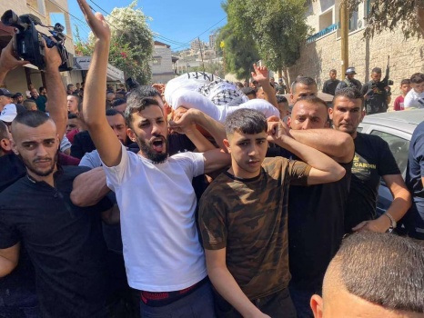 جنين تشيّع جثمان شهيدها أبو جلدة