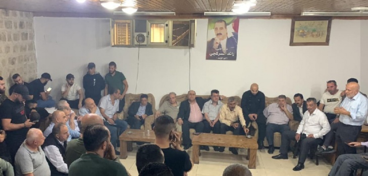 انتهاء الاجتماع حول أحداث نابلس: هذا ما تم الاتفاق عليه لإنهاء الخلافات