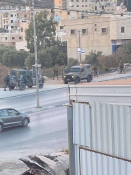 إصابة جندي إسرائيلي بحادث سير جنوب نابلس