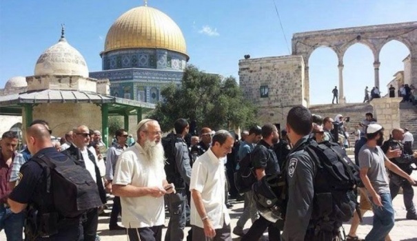 لليوم الثاني.. مستوطنون بحماية قوات الاحتلال يقتحمون المسجد الأقصى