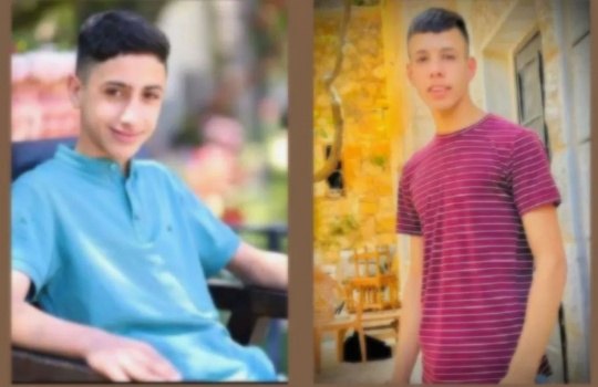 استشهاد الطفل عادل داود في قلقيلية والفتى مهدي لدادوة في المزرعة الغربية