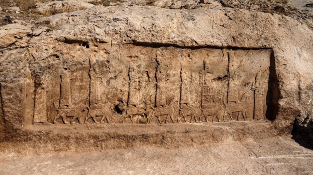 اكتشاف جداريات آشورية في العراق عمرها 2700 سنة