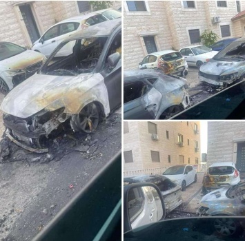الشرطة : احتراق 4 مركبات بالطيرة وبدأنا إجراءات البحث والتحري