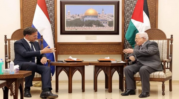 خلال استقباله لرئيس وزراء هولندا...الرئيس عباس يتحدث عن الانتخابات والحل السياسي