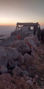 جيش الاحتلال يهدم منزلا في قرية دوما جنوب مدينة نابلس