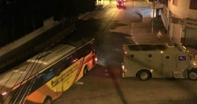 جيش الاحتلال يقتحم المنطقة الشرقية لمدينة نابلس