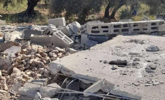الاحتلال يهدم 3 غرف زراعية بكفر الديك
