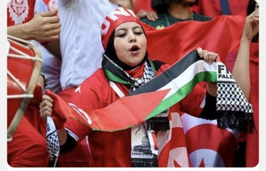 فلسطين حرة في كأس العالم قطر2022