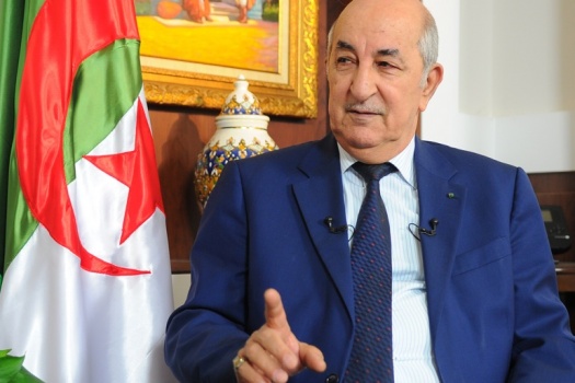 الرئيس الجزائري يطالب بتوفير الحماية الدولية للشعب الفلسطيني الأعزل