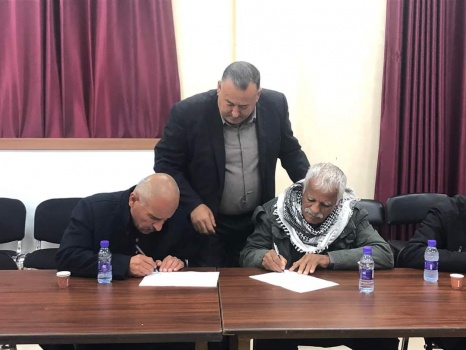 جنين: توقيع صلح عشائري بعد خلاف دام عشرة سنوات على إثر مقتل طفل