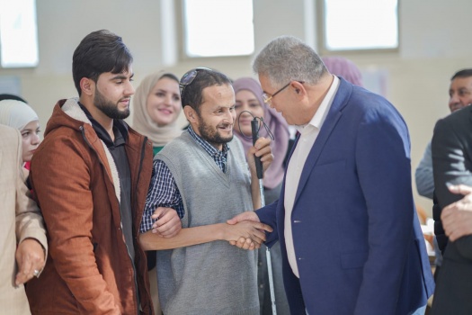 بمناسبة اليوم العالمي لذوي الهمم: افتتاح البازار الخيري الثاني في جامعة القدس