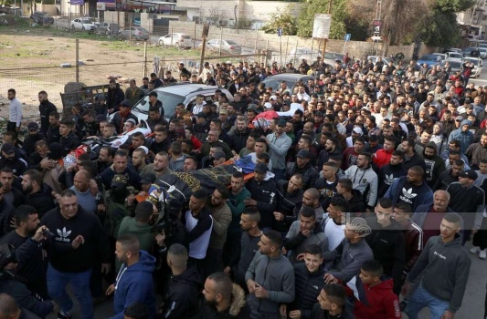 تشييع جثامين 4 شهداء في رام الله وجنين