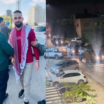 اعتقال أسير محرر ووالده وإصابة 11 شابا بالرصاص الحي بمواجهات مع الاحتلال في بيت ريما