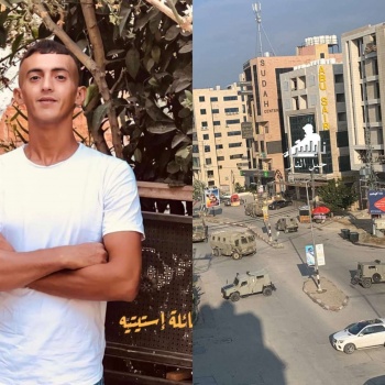 الاحتلال يقتحم نابلس ويعتقل شاباً من مكان عمله