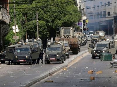 قوات كبيرة من جيش الاحتلال تقتحم مدينة جنين ومخيمها