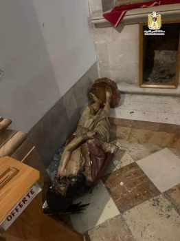 مستوطنون يقتحمون كنيسة "حبس المسيح" في القدس ويحطمون محتوياتها