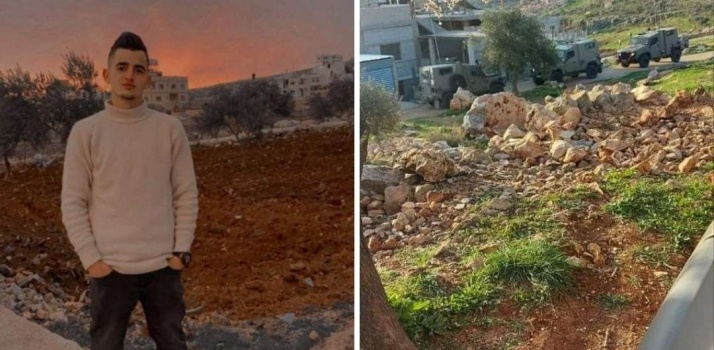 الاحتلال يعتقل شابا وينهب مبلغا ماليا في قصرة