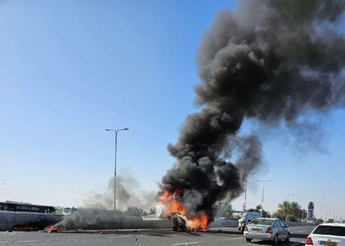 مقتل إسرائيليَّيْن بحادثة تحطم طائرة في النقب