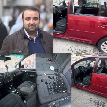 مجهولون يطلقون النار تجاه مركبة محاضر جامعي في نابلس