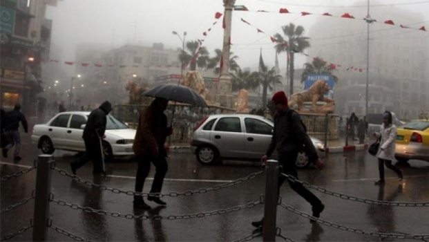 استمرار تأثير المنخفض الجوي