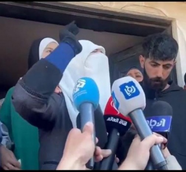 زوجة الشيخ خضر عدنان: "رسالتي للفصائل ولكل من خذل خضر اهنأوا بحياتكم وخزنوا أسلحتكم حتى تصدأ"