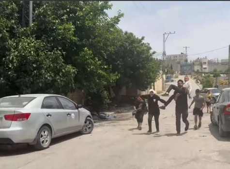 إصابة طفل برصاص الاحتلال في مخيم عايدة شمال بيت لحم