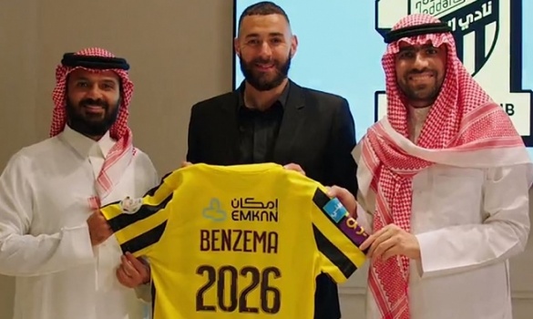رسميًّا: نادي الاتحاد السعوديّ يعلن ضمّ كريم بنزيمة من ريال مدريد حتى 2026