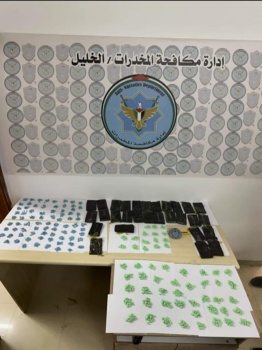 الشرطة تواصل حربها على المخدرات وتضبط 1615 حبة اكستازي و3 كيلو من الحشيش في الخليل