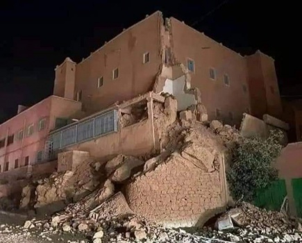 زلزال بقوة 7 درجات يضرب المغرب ويخلف 296 وفاة و153 إصابة
