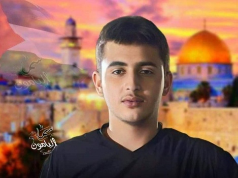 استشهاد فتى من بلدة اليامون غرب جنين برصاص الإحتلال