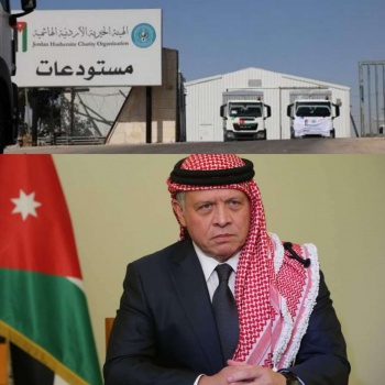 ملك الأردن يوجه بإرسال مساعدات إلى قطاع غزة