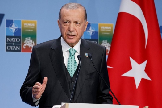أردوغان: غزة أصبحت بمثابة اختبار حقيقي للنظام العالمي