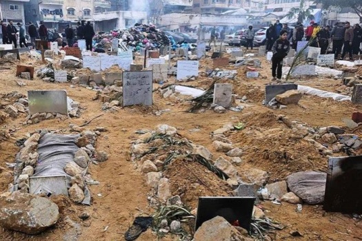 الإعلام الحكومي بغزة: الاحتلال سرق 150 جثمانا من مقبرة التفاح