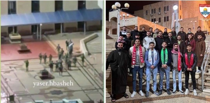 لأول مرة منذ عام 1992..قوات الاحتلال تقتحم جامعة النجاح وتعتقل طلبة معتصمين