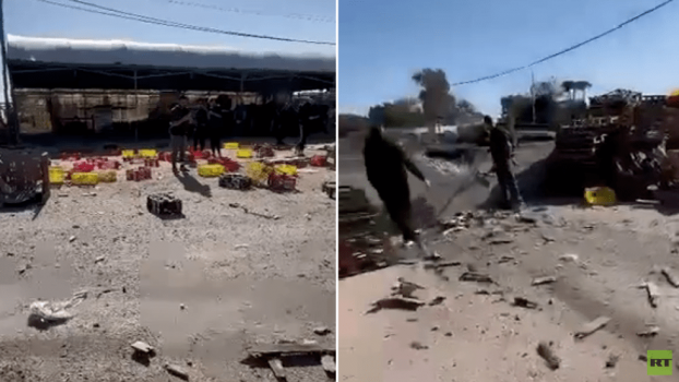 إصابات مباشرة.. رشقة صاروخية من غزة استهدفت مستوطنة نتيفوت بالنقب الغربي