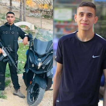 شهيدان اثر قصف الاحتلال حارة المنشية في مخيم نور شمس