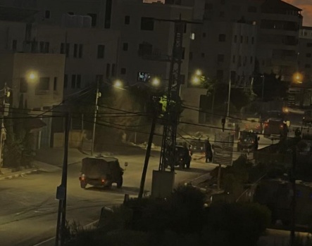 الاحتلال يقتحم مدينة طولكرم ويشرع بتدمير الشوارع