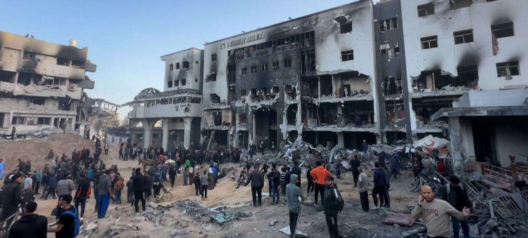 جرائم الاحتلال بمجمع الشفاء.. انتشال 30 شهيداً ومصير مجهول لألف شخص!