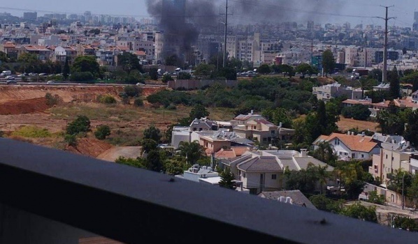 القسام تقصف تل أبيب برشقة صاروخية